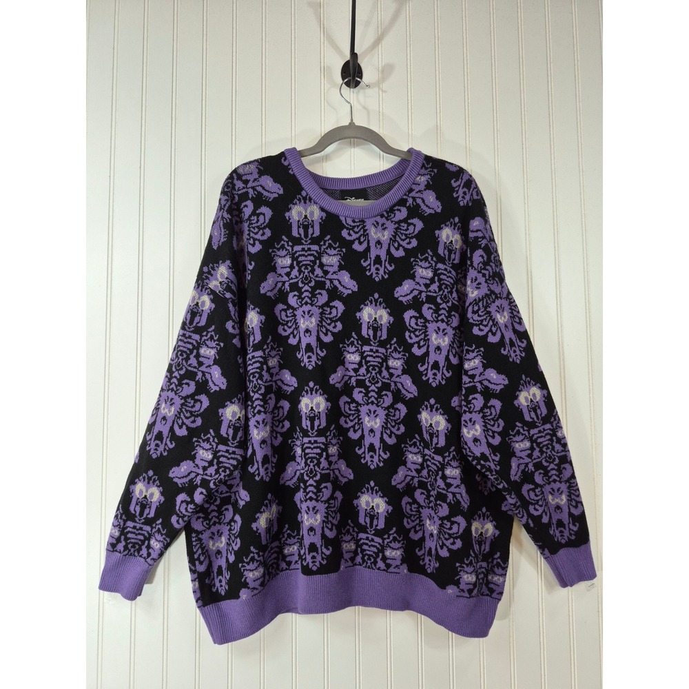 Disney Muppets Haunted Mansion Sweater Purple Black 3/4 Sleeve
2XL Halloween